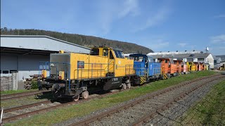 Bahnverkehr um Mosbach + Bonus Bilder von verschiedenen Gmeinder Loks| Teil 1