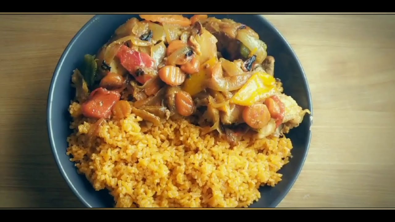 Mon Riz Gras au Poulet et Légumes part 1 