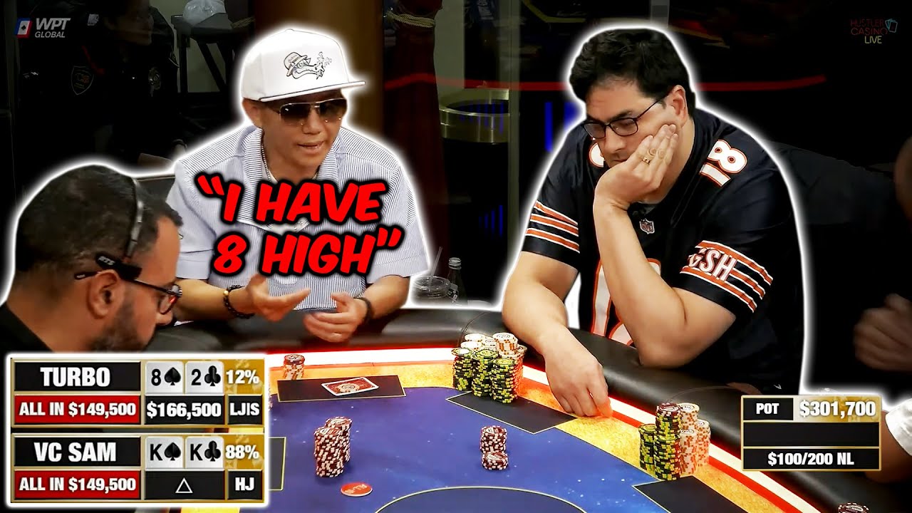 WTF Just Happened?!? ALL IN w/ 8 HIGH for $301K