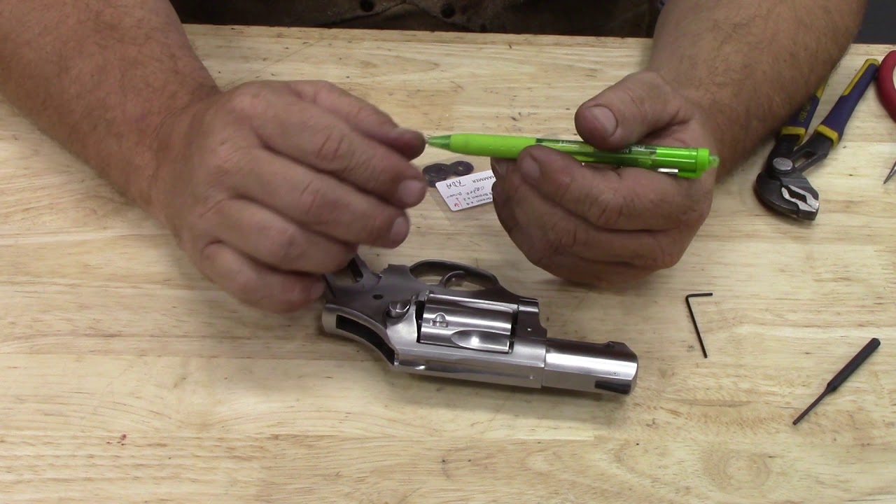 Ruger SP101 action job PT 4 shims and reassembly YouTube