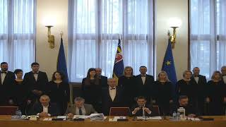Пряма трансляція пленарного засідання тринадцятої сесії  Закарпатської обласної ради VIII скликання