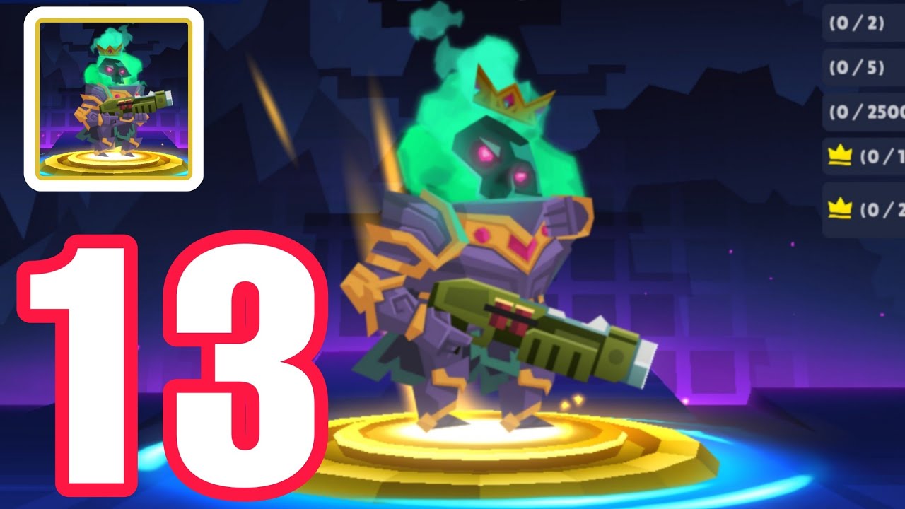 Bullet League 2D Battle Royale Gameplay Walkthrough Part 13 iOS & Android