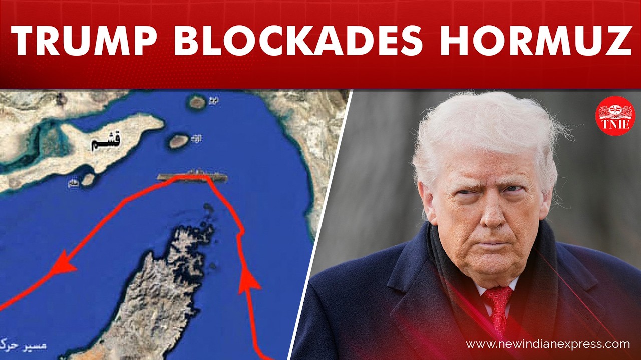 Trump orders naval blockade of Hormuz while acknowledging US-Iran talks ...