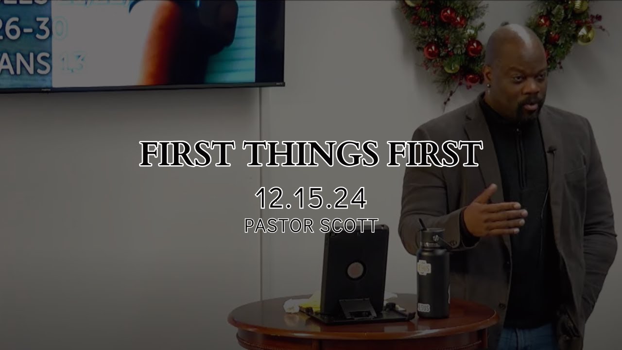 First Things First Youtube FIRST THINGS FIRST - YouTube