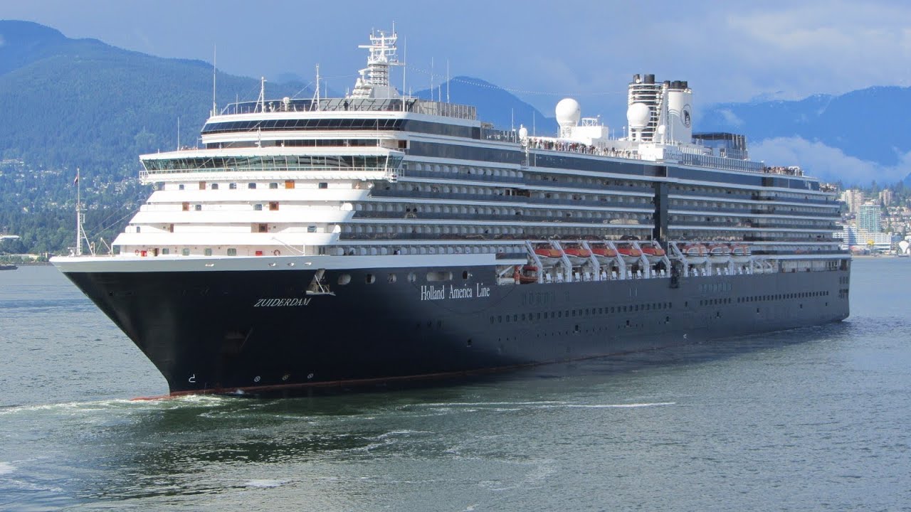 zuiderdam cruise ship capacity