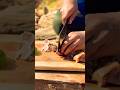 Cutting beef ears #eatingextreme #organs #organiclife #extrememeat