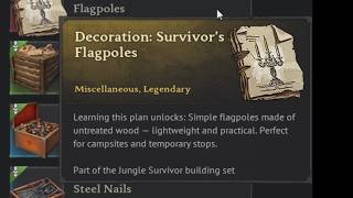 Survivor's Flagpoles Decoration Blueprint Location Guide - Windrose