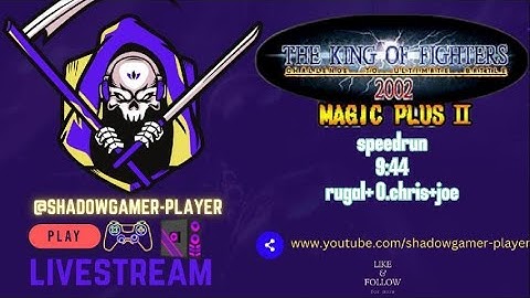 KOF 2002 Magic Plus 2 Speedrun 9:44 | Rugal, Orochi Chris, Joe | Arcade Emulator