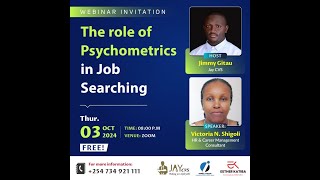 The Role of Psychometrics in Job Searching