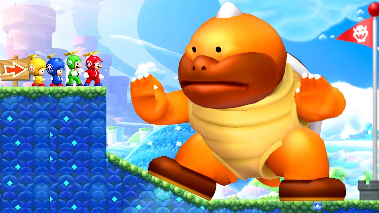 New Super Mario Bros. Series - All Boss Fights (HD) - YouTube