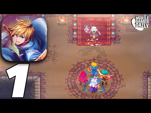 OCEANHORN CHRONOS DUNGEON Gameplay Walkthrough Part 1 Boss 1 (Apple Arcade)