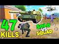 The journey to destroy tanks in payload 30solo vs squad  47 kills in 2 matchpubg mobile  57