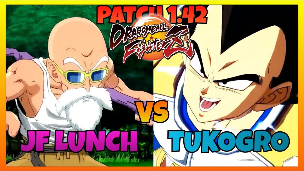 DBFZ - JF LUNCH vs TUKOGRO gameplays (Kefla, Piccolo, Master Roshi vs Nappa, Base Vegeta, Blue Goku)