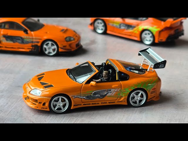 First Look at the Fast and Furious Supra with figure. Fast and