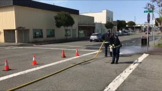 Humboldt Bay Fire Washes up Five Blocks of Blood