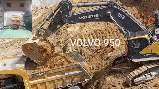 What is the price of Volvo 950 excavator in India