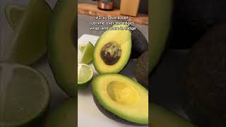 🥑 3 must-know avocado hacks 🥑 #shorts #diy #howto #chipotle