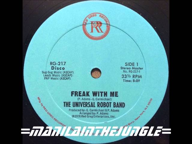 universal robot band - freak with me