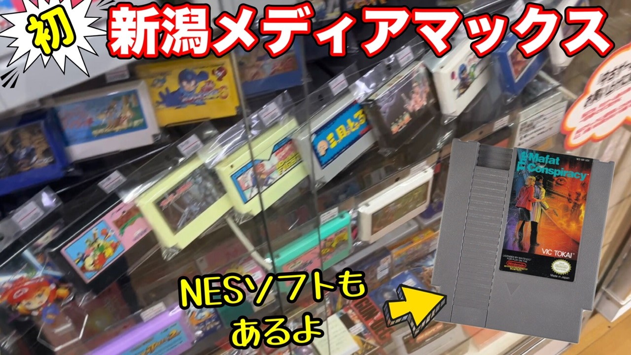 【レトロゲーム購入】新潟でレトロゲーム探訪