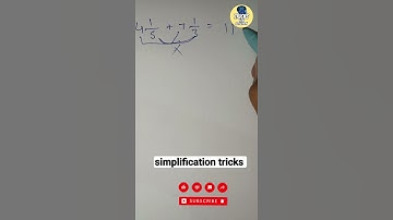 Simplification tricks || सरलीकरण ट्रिक || Math Tricks || #maths #tricks #mathstricks #shorts
