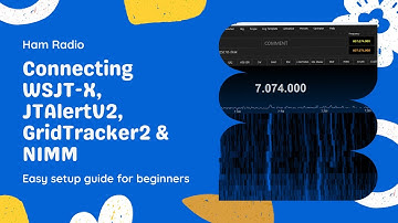 Connecting WSJT X, JTAlartV2, Gridtracker & N1MM To Station Master Pro