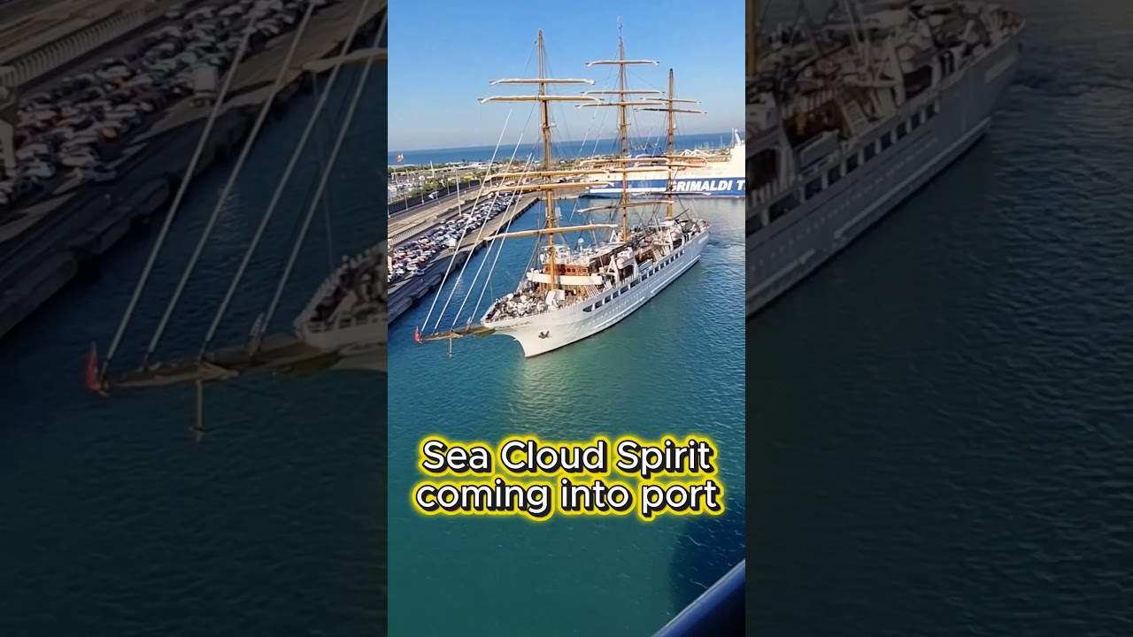 Sea Cloud Spirit #seacloudspirit #cruiseship #travelvlog