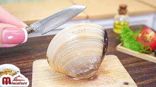 Perfect Miniature Linguine And Clams Recipe | ASMR Cooking Mini Food