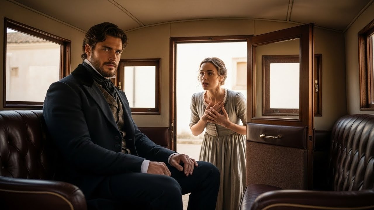 Entró al carruaje del temido hacendado por error — pero lo que él hizo la dejó sin palabras!