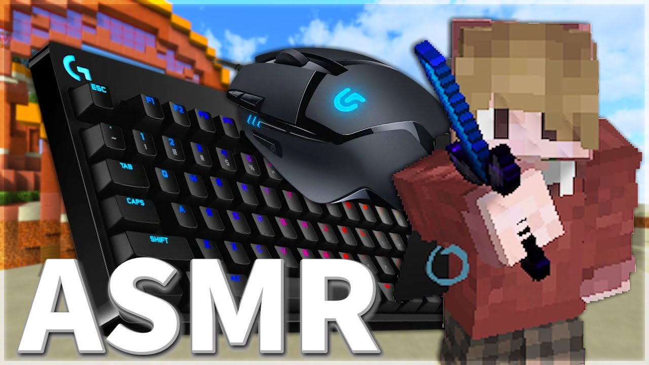 ASMR】ゲーミングキーボード＆マウス音による心地よい睡眠導入