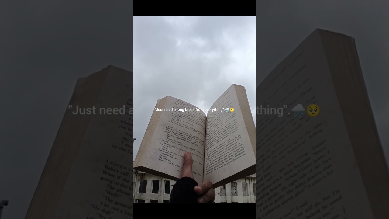 🥺Sometimes just a line represents the whole story | Reading is quite healing process• 