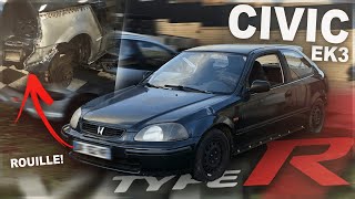 J'AI ACHETÉ UNE *HONDA CIVIC EK3* ET ON RÉPARE LA *ROUILLE*! (c'est une chips) #1