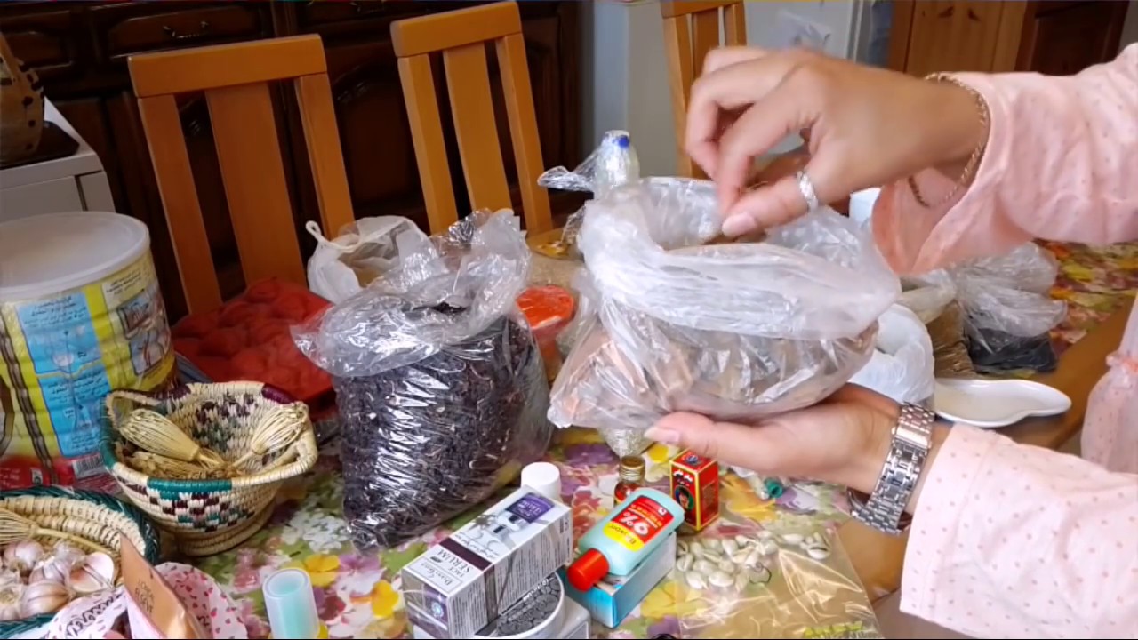 قائمة مشترياتي من المغرب