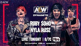 Nyla Rose vs Ruby Soho / Singles Match / AEW Dynamite #122 / WWE 2K19