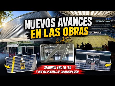 😳 ¡NO ME ESPERABA ESTO! Las OBRAS del BERNABÉU siguen AVANZANDO (8 Julio 2026)