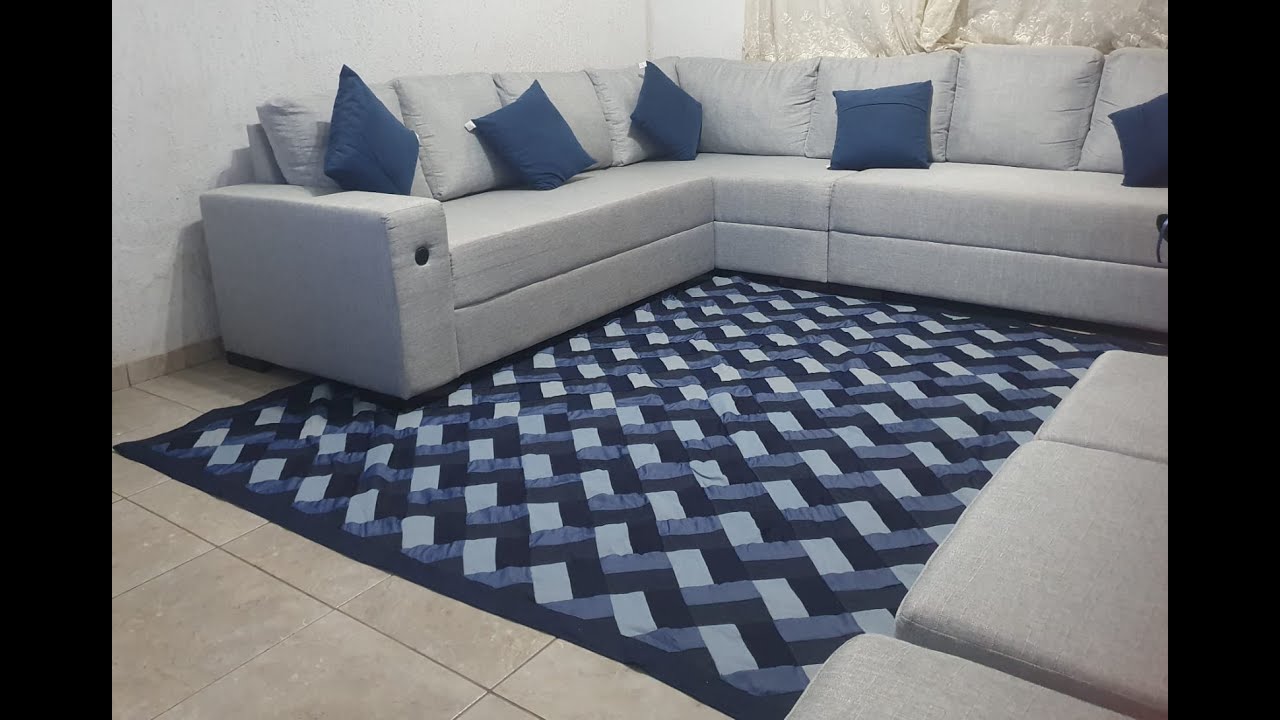 Tapete Jeans Fácil e Prático, vem comigo para muitas dicas do começo ao fim do video