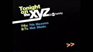 The XYZ on ABC Family Lineup February 2003