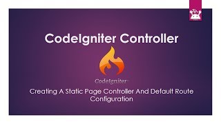 Codeigniter controller