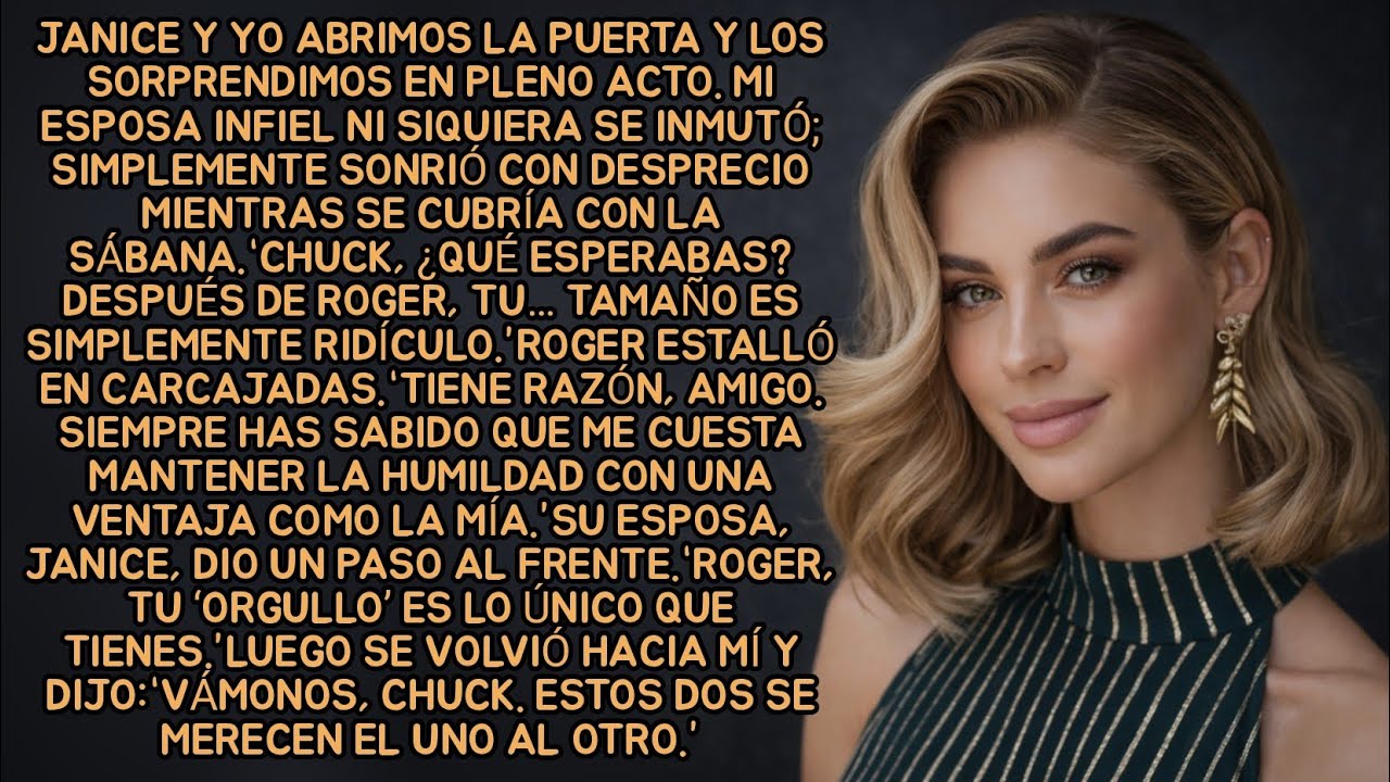 Janice y yo abrimos la puerta y los sorprendimos en pleno acto.Mi esposa infiel ni siquiera se ...