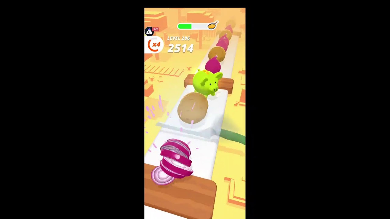 🍆Perfect slices gameplay 