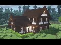 Строю Дом для Выживания в Майнкрафт |  Красивый Деревянный Дом