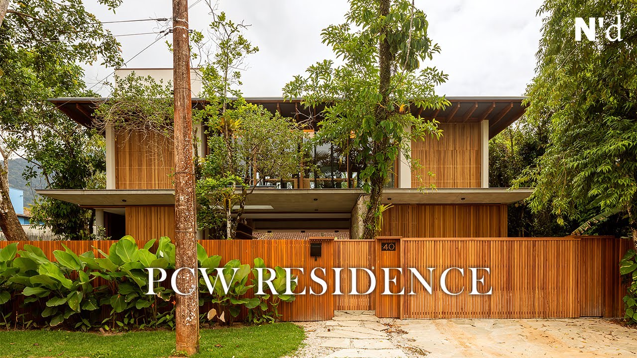 Этот дом в бразильских джунглях совсем не такой, как вы могли ожидать | Шедевр пассивного дизайна