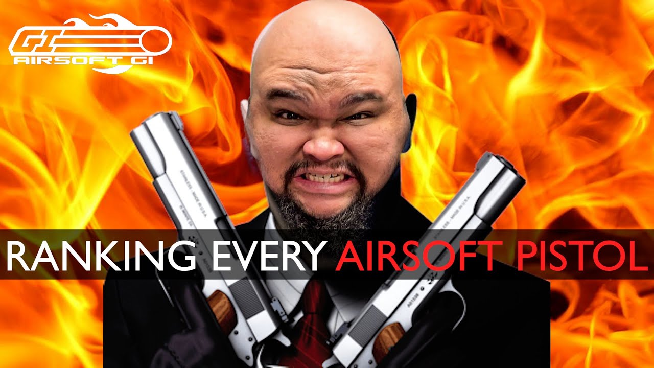 RANKING EVERY AIRSOFT PISTOL! Cisco and Boaz Gas Blowback Pistol Tier