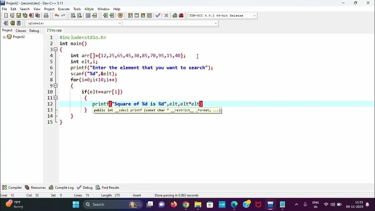 MCS-011 | 1(c) Write a C program which read an array of ten integer ...