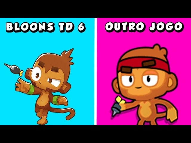 ESSE JOGO E O ANTIGO BLOONS TD 6 