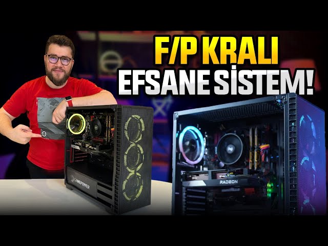 11.899 TL'ye RX6600 F/P hazır sistem inceleme! - YouTube