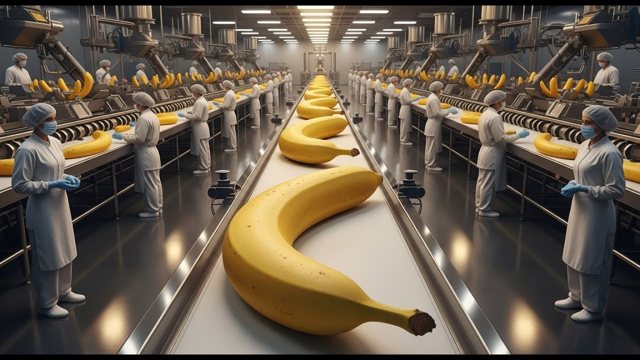 Inside the Banana Chip Factory – (Full Process) How Luxury Snacks Are Made