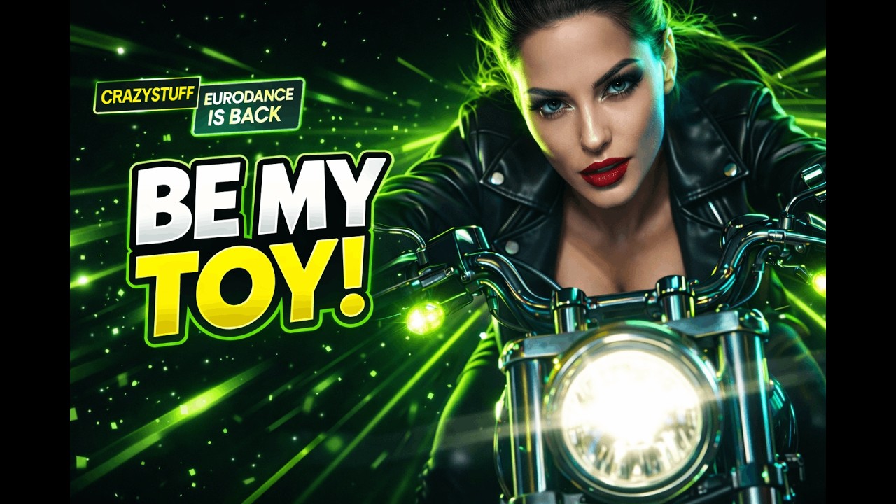 BE MY TOY! 💚 Eurodance Bass Anthem (8 MIN Club Mix) | CrazyStuff