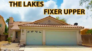 $385k Fixer Upper at The Lakes in West Las Vegas