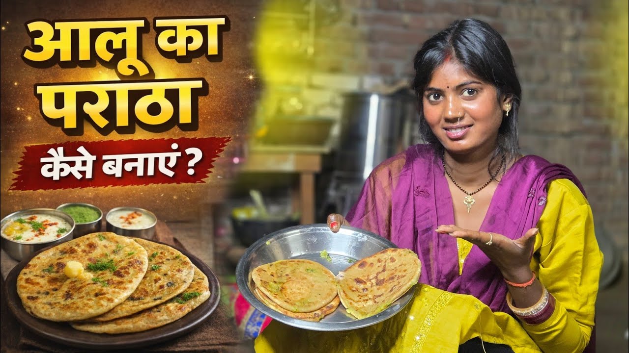 आलू का पराठा कैसे बनाएं ? ❤️ || Laado ki Rasoi 