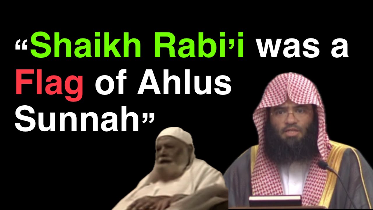 Shaikh Abdurahman Al Omaisan on death of Shaikh Rabi Al Madkhali 